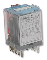 RELECO - C4-A49FX24D - 继电器，14 引脚 4PCO 24VDC