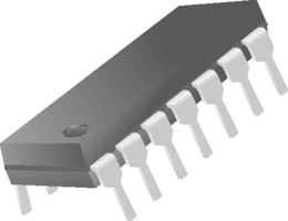 MICROCHIP - MCP42100-I/P - 芯片 数字电位器 100K 2通道 SPI