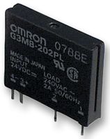 OMRON ELECTRONIC COMPONENTS - G3MB-202P-4-DC5 - 固态继电器 PCB SPST 5VDC