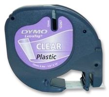 DYMO - S0721530 - 标签打印带 塑料 透明 12mmX4m