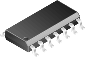 FAIRCHILD SEMICONDUCTOR - MM74HCT05M.. - 六反相器