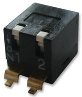 OMRON ELECTRONIC COMPONENTS - A6SR-2101 - 开关 DIL 2路 SMD